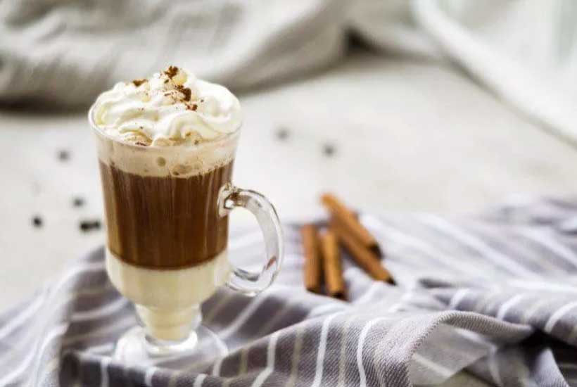 hot coffee drink