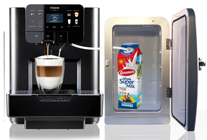 coffee machine with mini milk fridge coffee machine with mini milk fridges